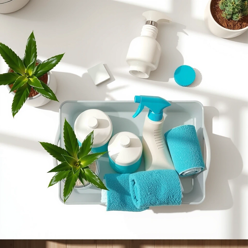 Sanitized tools and plant-based products